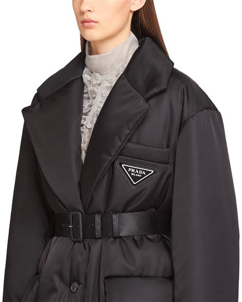 prada re nylon puffer coat|conscious Prada puffer jacket.